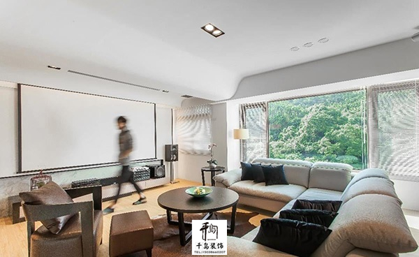 造型妝點(diǎn)，化解梁柱壓迫